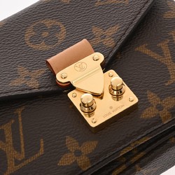 LOUIS VUITTON Louis Vuitton Monogram Micro Metis Brown M81267 Women's Leather Shoulder Bag