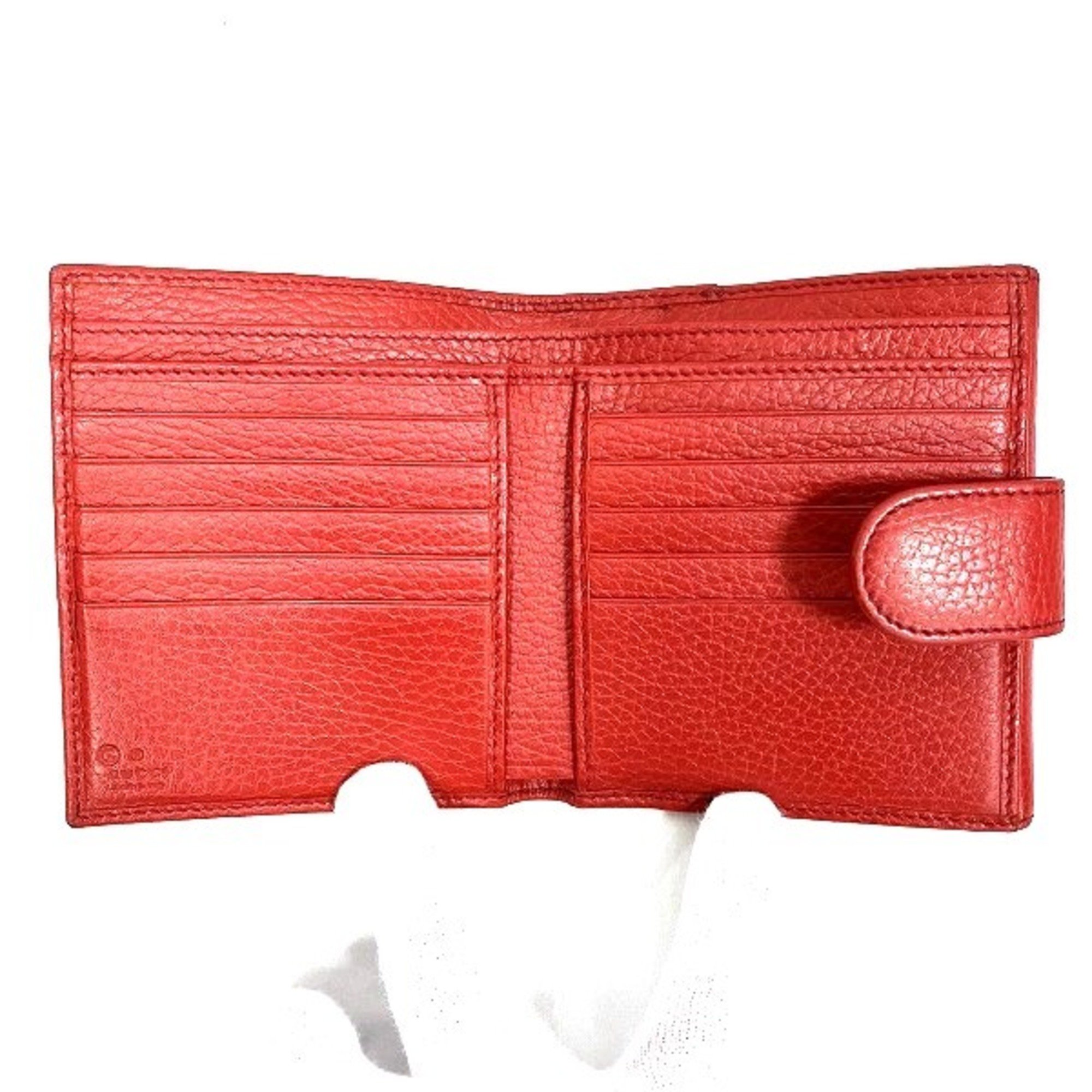 GUCCI Interlocking G 615525 W Bi-fold Wallet for Women