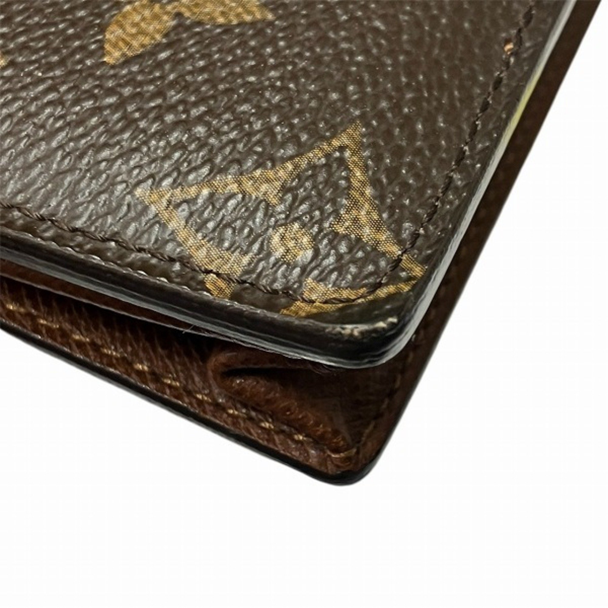 Louis Vuitton Monogram Portefeuille Columbus M60252 Long Wallet for Men and Women