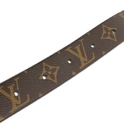 LOUIS VUITTON Louis Vuitton Monogram Santur Carre Belt Men's #85 M6800V