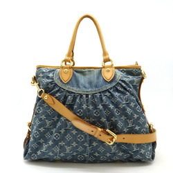 LOUIS VUITTON Louis Vuitton Monogram Denim Neo Cavi GM Tote Bag Handbag Shoulder Blue M95350