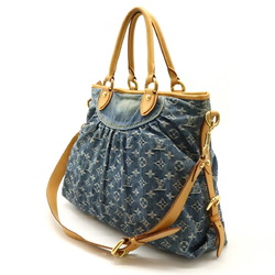 LOUIS VUITTON Louis Vuitton Monogram Denim Neo Cavi GM Tote Bag Handbag Shoulder Blue M95350