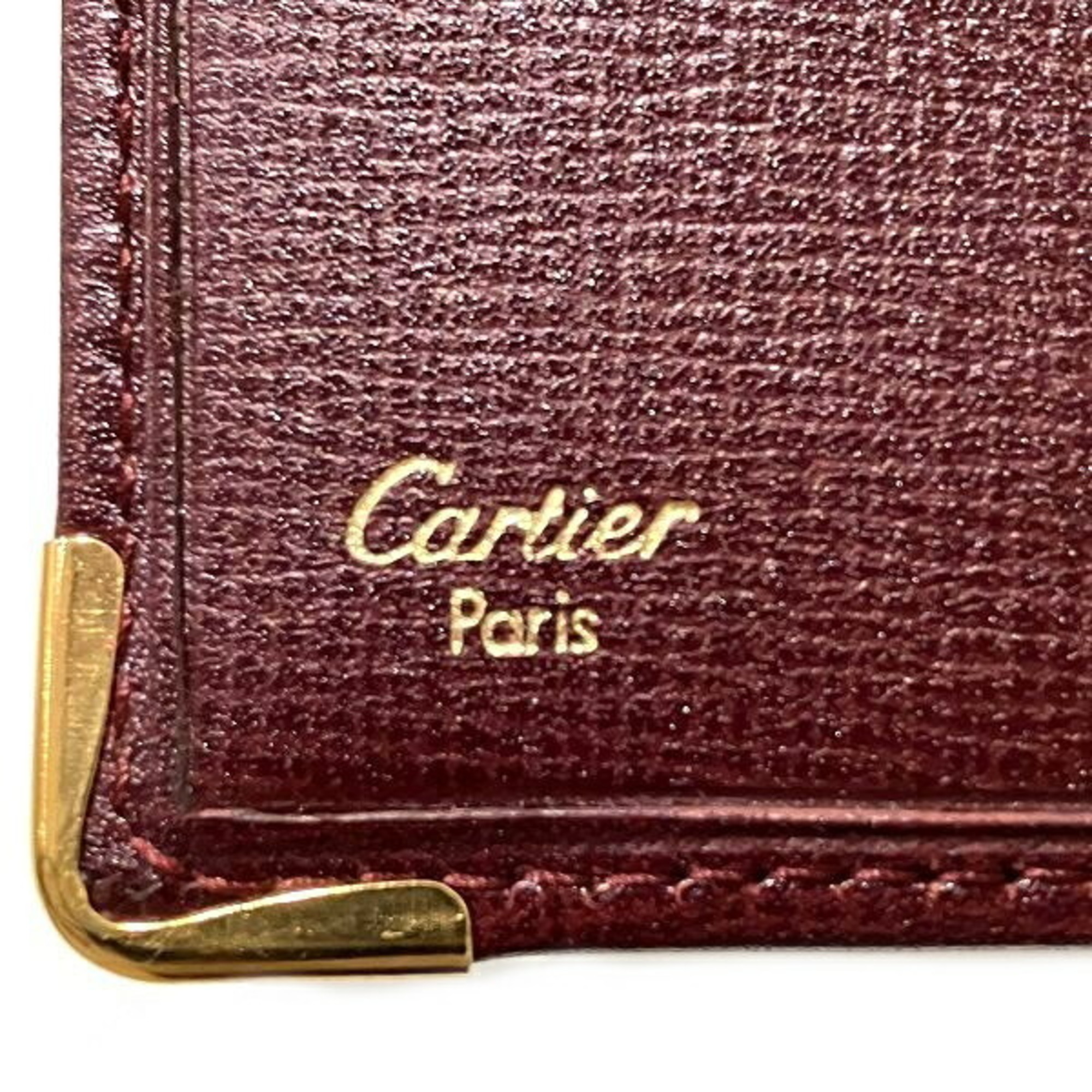 Cartier Must Line Long Wallet Bi-fold for Men and Women