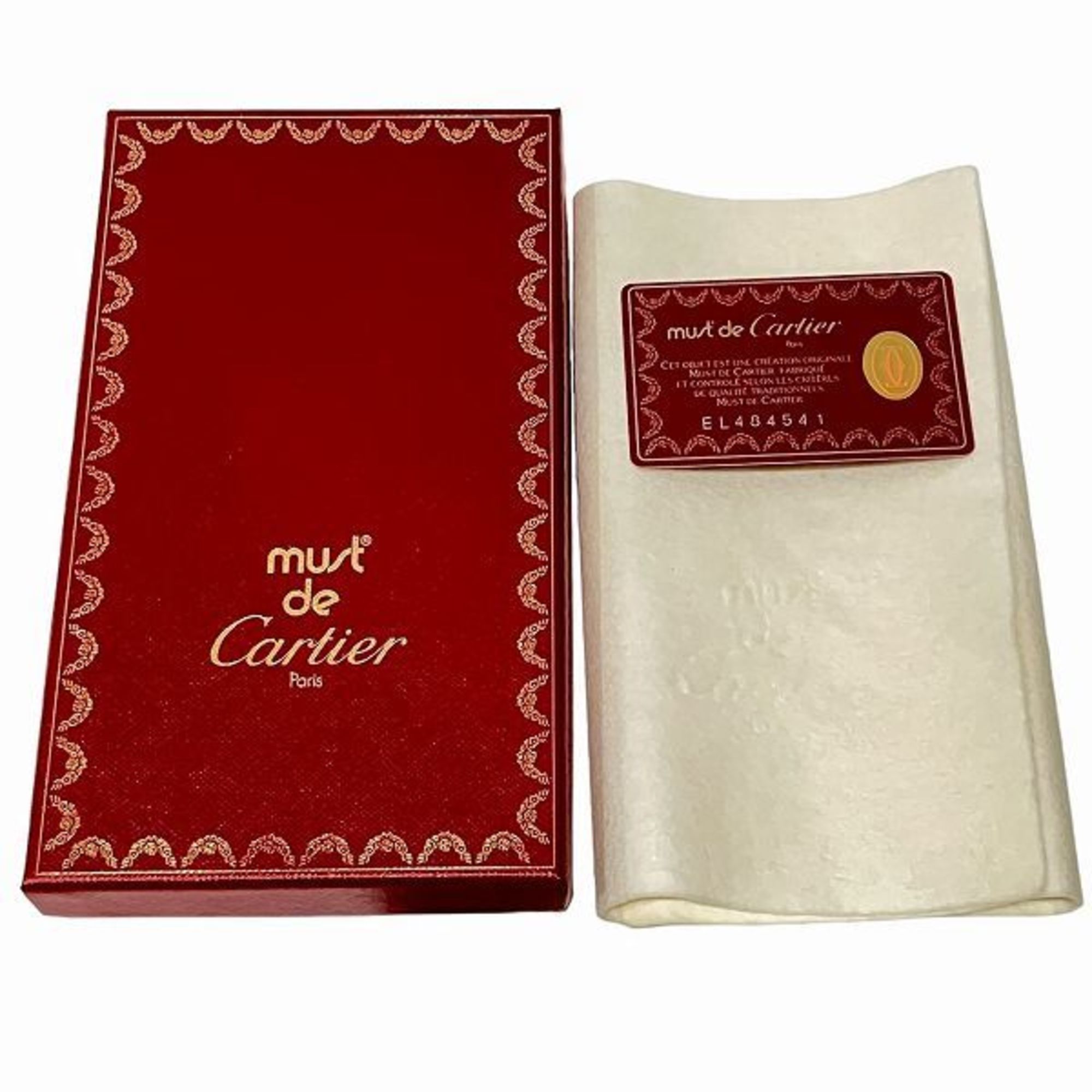 Cartier Must Line Long Wallet Bi-fold for Men and Women