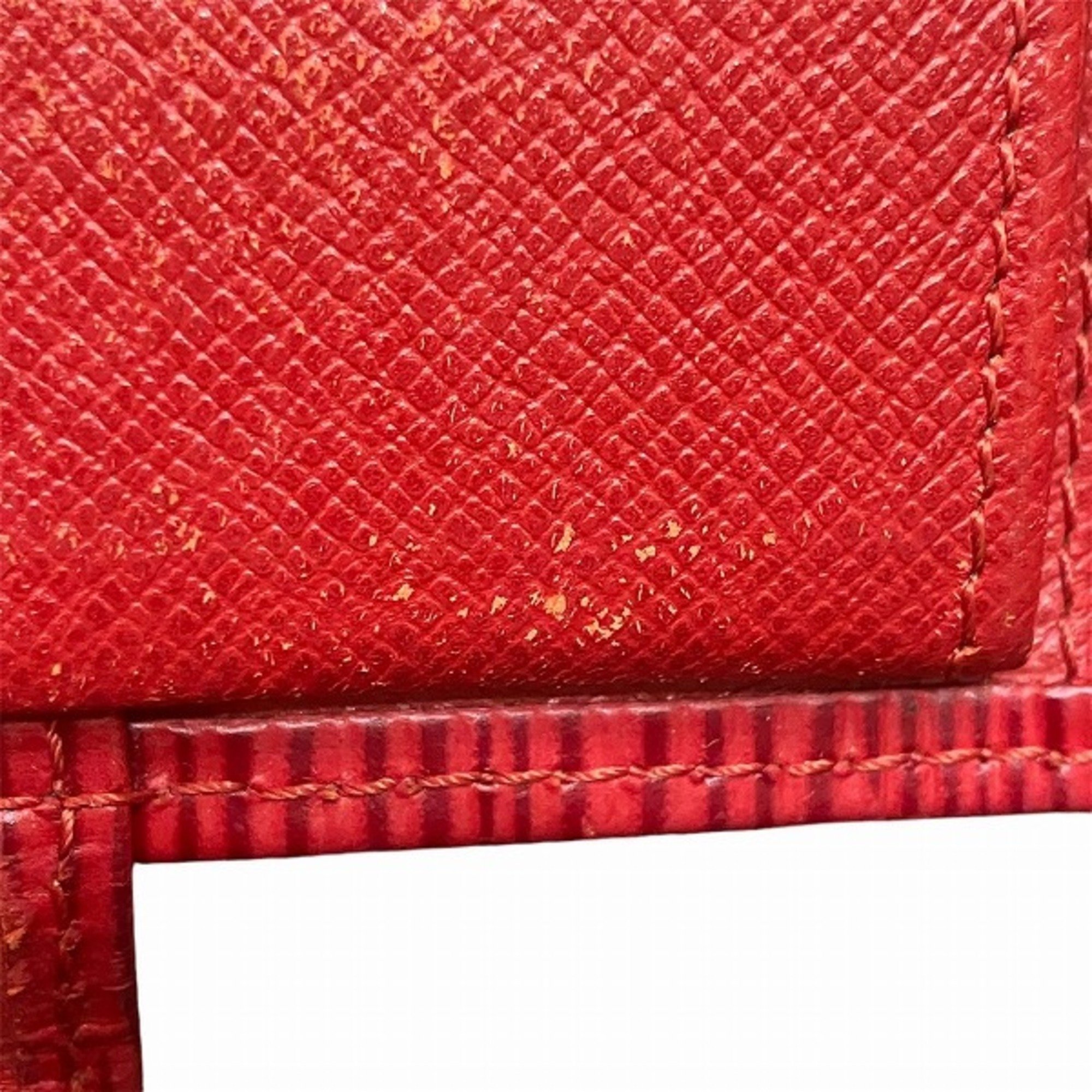 Louis Vuitton Epi Portobier Compact M63557 Bi-fold Wallet for Women