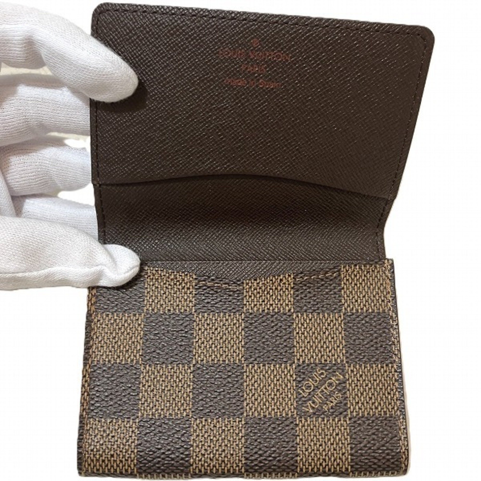 Louis Vuitton Damier Envelope Carte de Visite N62920 Accessories Business card holders/card cases holders Men's Women's