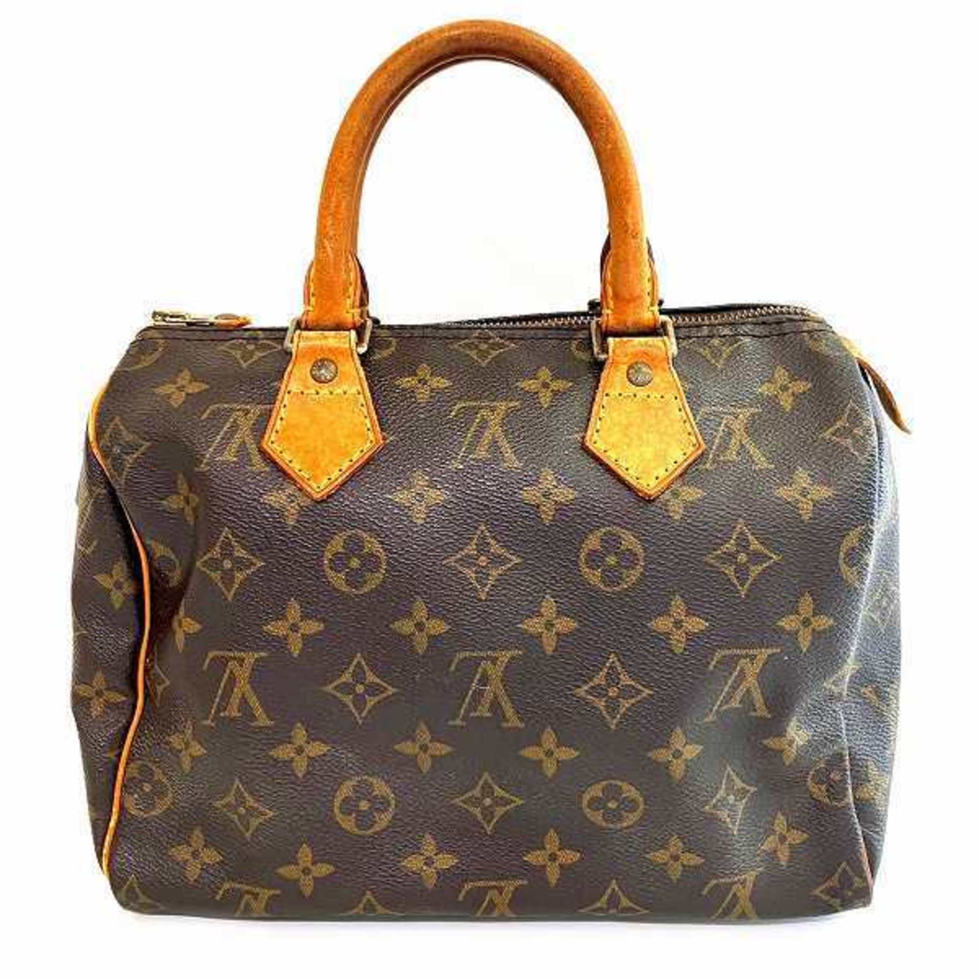 Louis Vuitton Monogram Speedy 25 M41528 Bags Handbags Women's