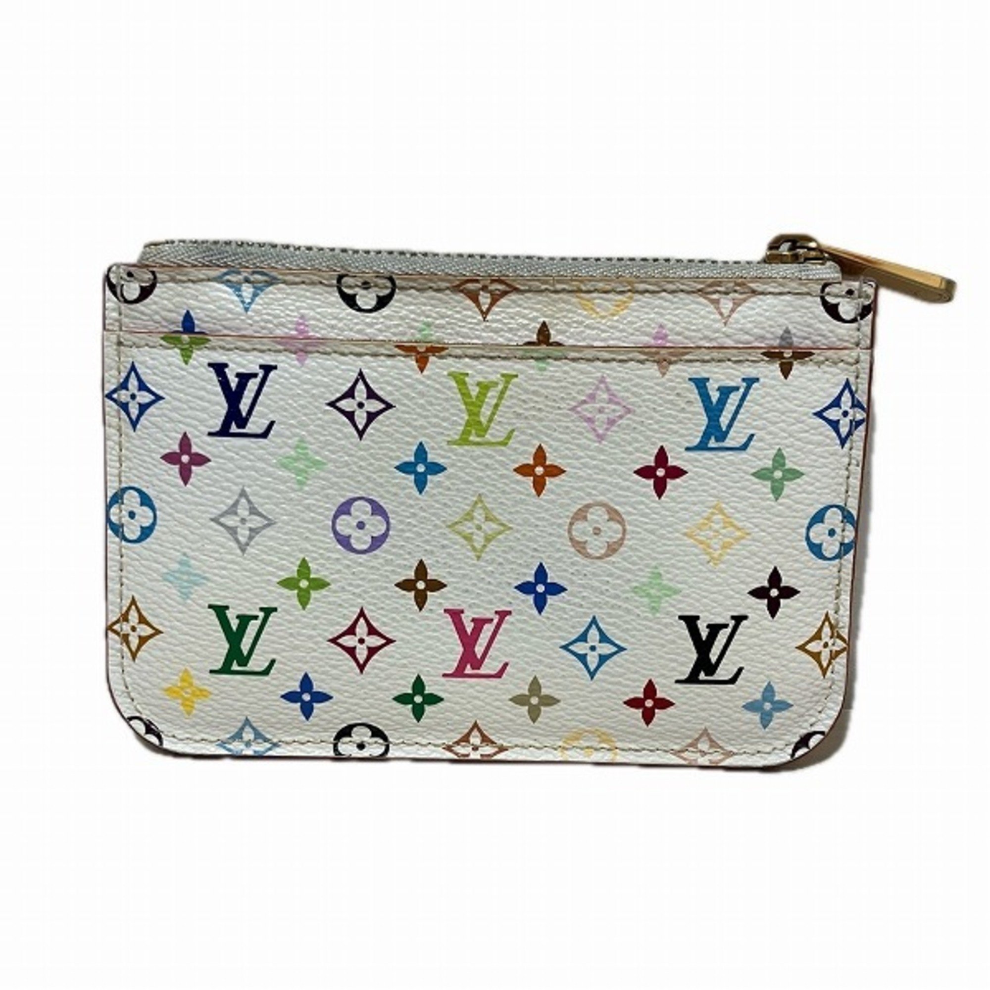 Louis Vuitton Monogram Multicolor Pochette Cle M93733 Wallets, coin cases, accessories, pouches, women's