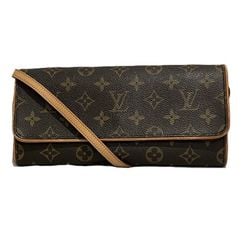 Louis Vuitton Monogram Pochette Twin GM M51852 Bag Shoulder Women's