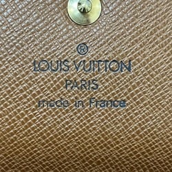 Louis Vuitton Monogram Pochette Portemonnay Credit M61725 Long Wallet Bi-fold Men's Women's