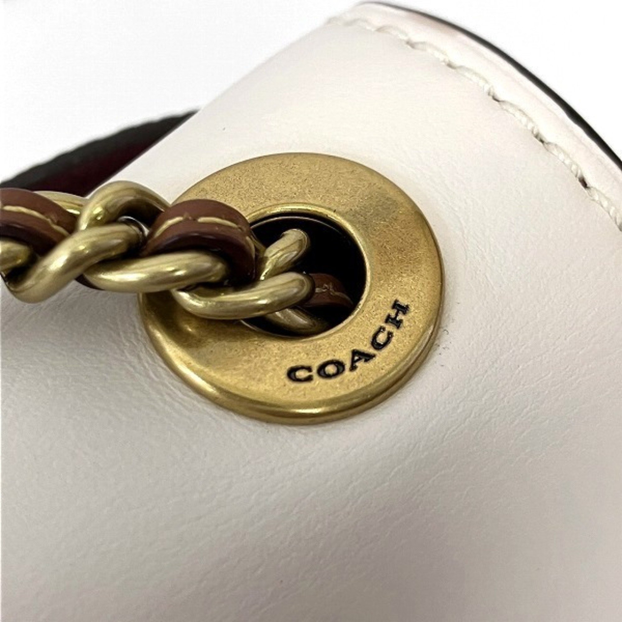 Coach COACH Signature 34526 Chain Bag Shoulder Women's