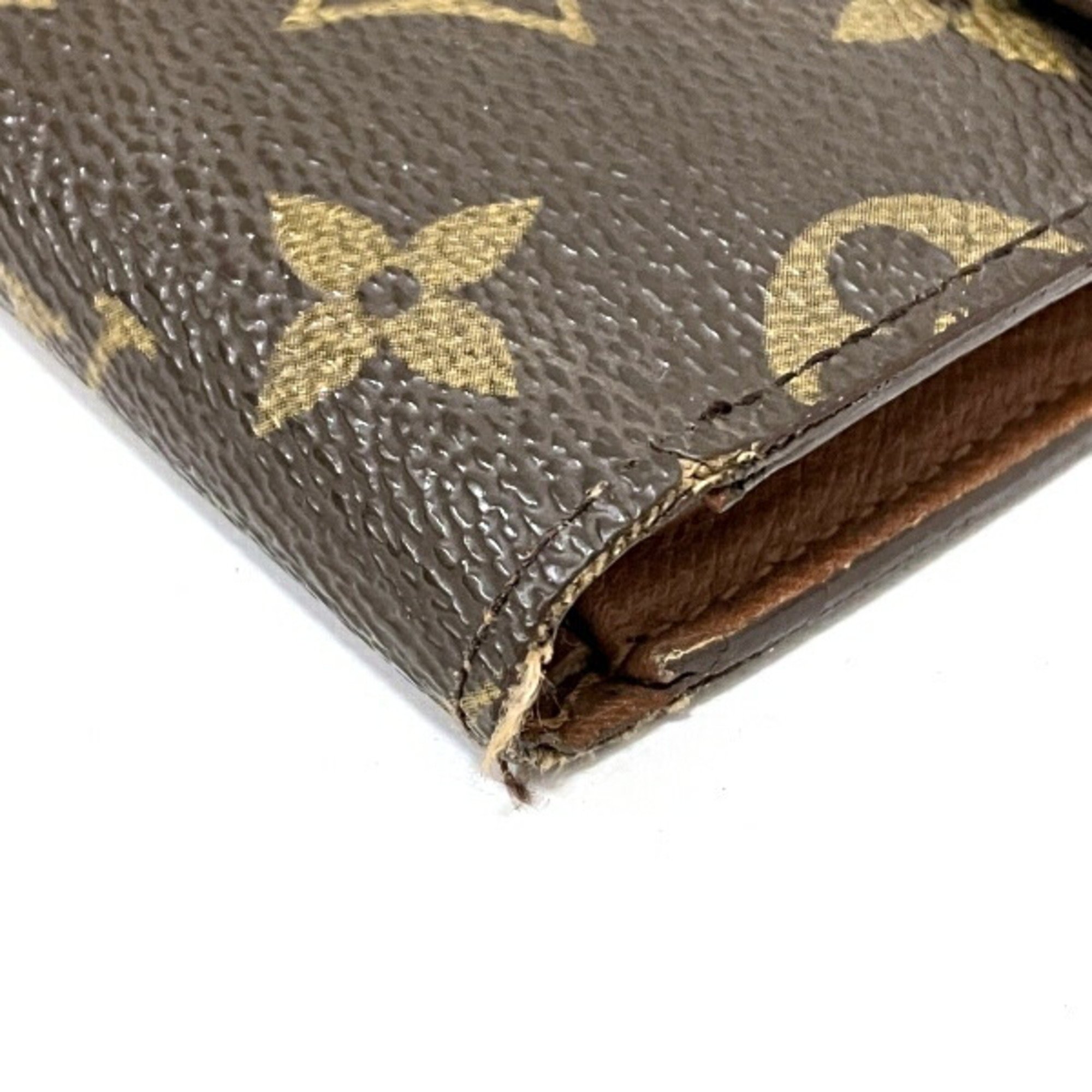 Louis Vuitton Monogram Porte Tresor Etui Papier M61202 Bi-fold Wallet for Men and Women