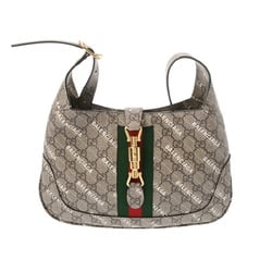 Gucci 636706 Women's GG Supreme Shoulder Bag Beige