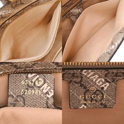 Gucci 636706 Women's GG Supreme Shoulder Bag Beige