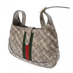 Gucci 636706 Women's GG Supreme Shoulder Bag Beige