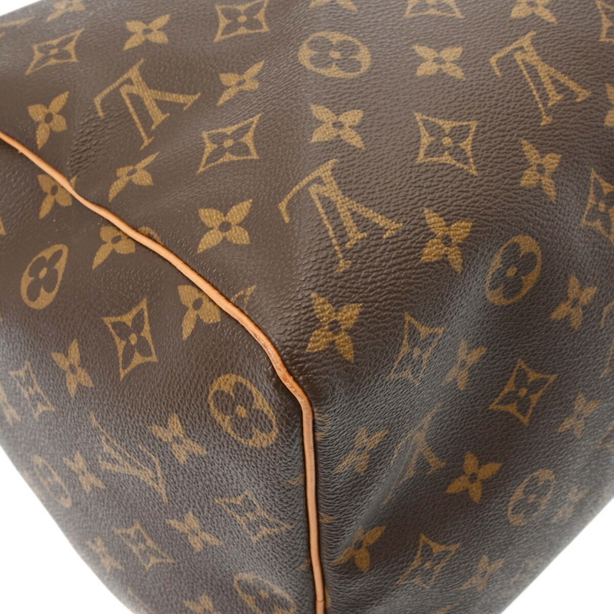 LOUIS VUITTON Louis Vuitton Monogram Keepall 45 Brown M41428 Unisex Canvas Boston Bag