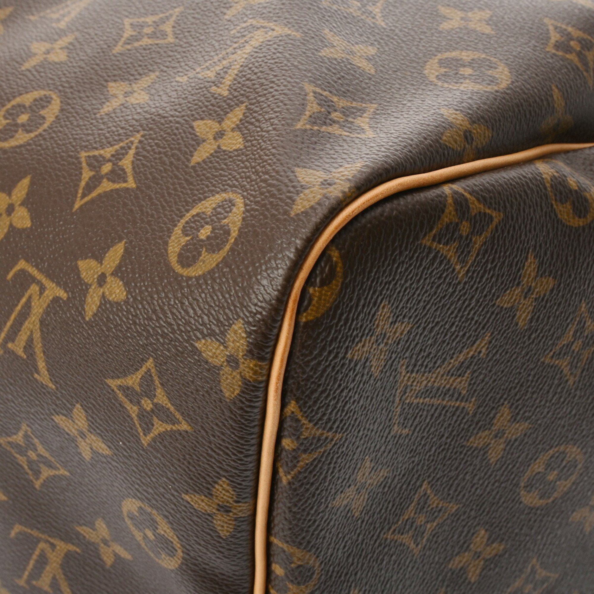 LOUIS VUITTON Louis Vuitton Monogram Keepall 60 Brown M41422 Unisex Canvas Boston Bag