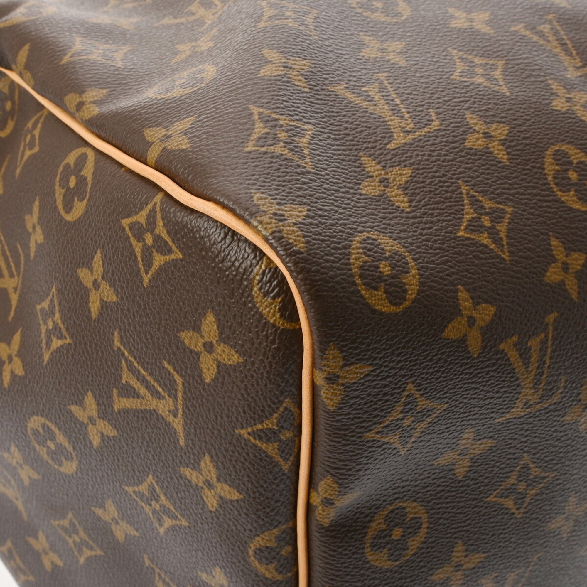 LOUIS VUITTON Louis Vuitton Monogram Keepall 60 Brown M41422 Unisex Canvas Boston Bag