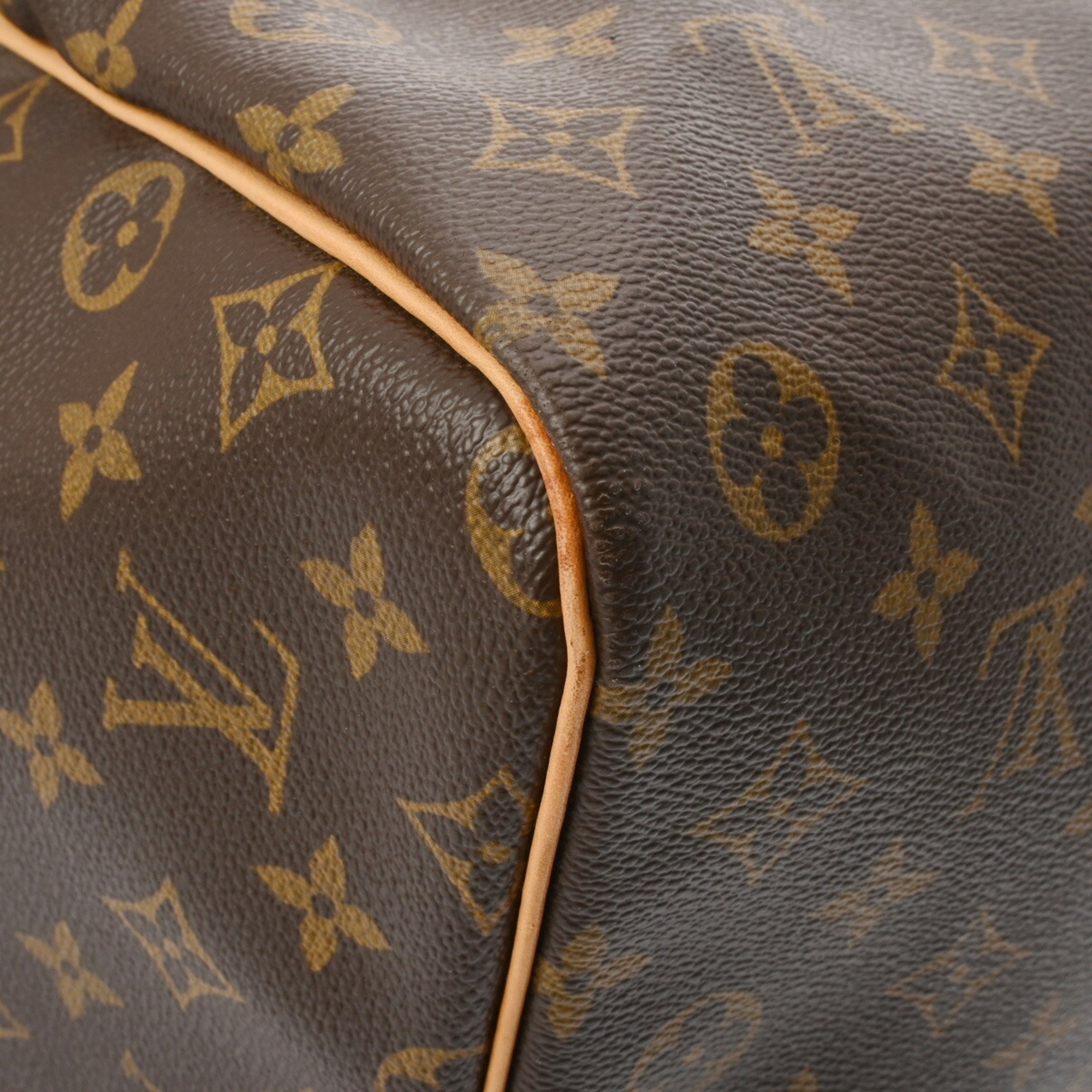 LOUIS VUITTON Louis Vuitton Monogram Keepall 60 Brown M41422 Unisex Canvas Boston Bag