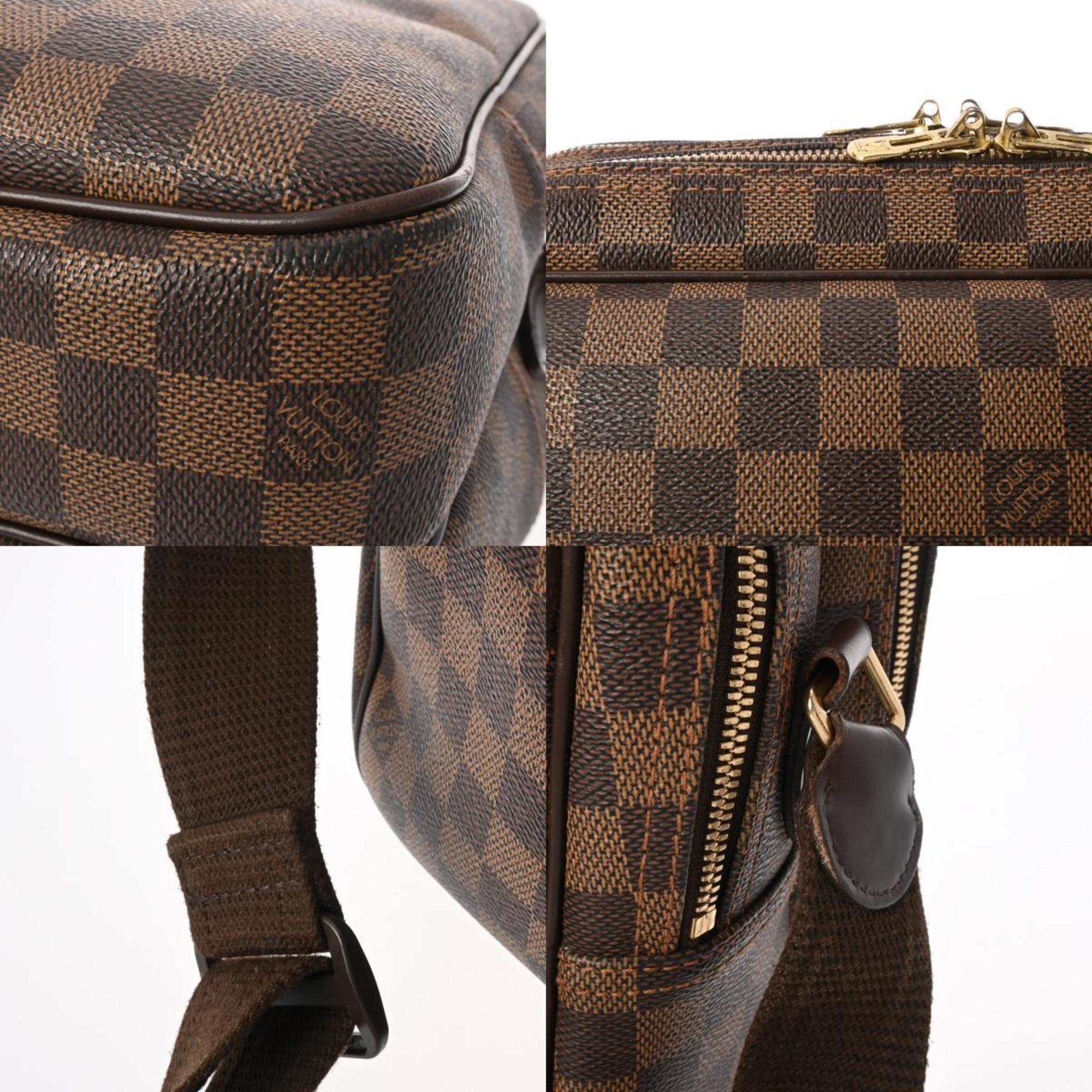 LOUIS VUITTON Damier Reporter PM SP Order Brown Unisex Canvas Shoulder Bag