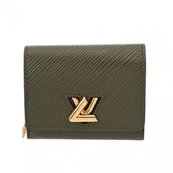 LOUIS VUITTON Epi Portefeuille Compact XS Fango Quartz M67580 Women's Leather Tri-fold Wallet