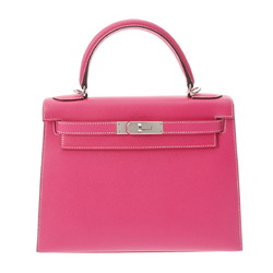 HERMES Kelly 28 Outside stitching Rose Tyrian □Q stamp (around 2013) Women's Epsom leather handbag