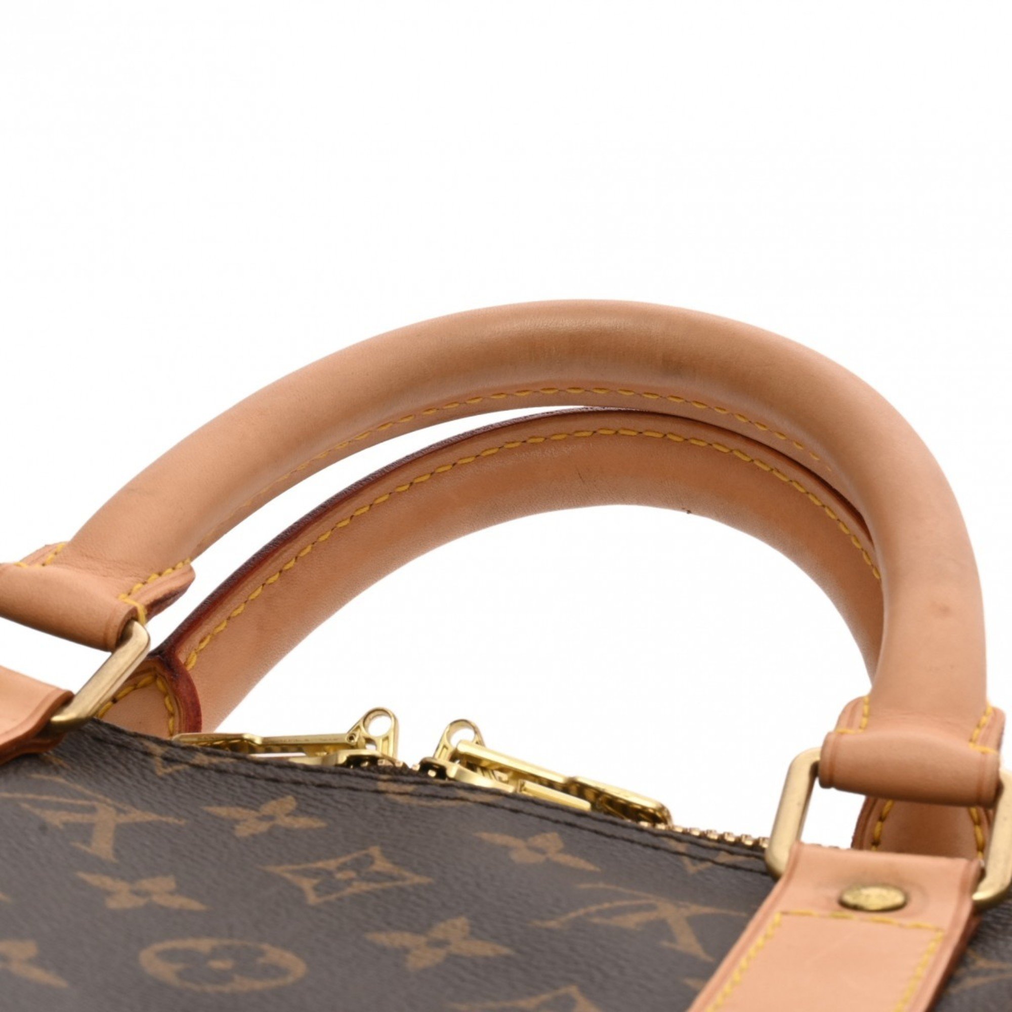 LOUIS VUITTON Louis Vuitton Monogram Keepall Bandouliere 50 Brown M41416 Unisex Canvas Boston Bag