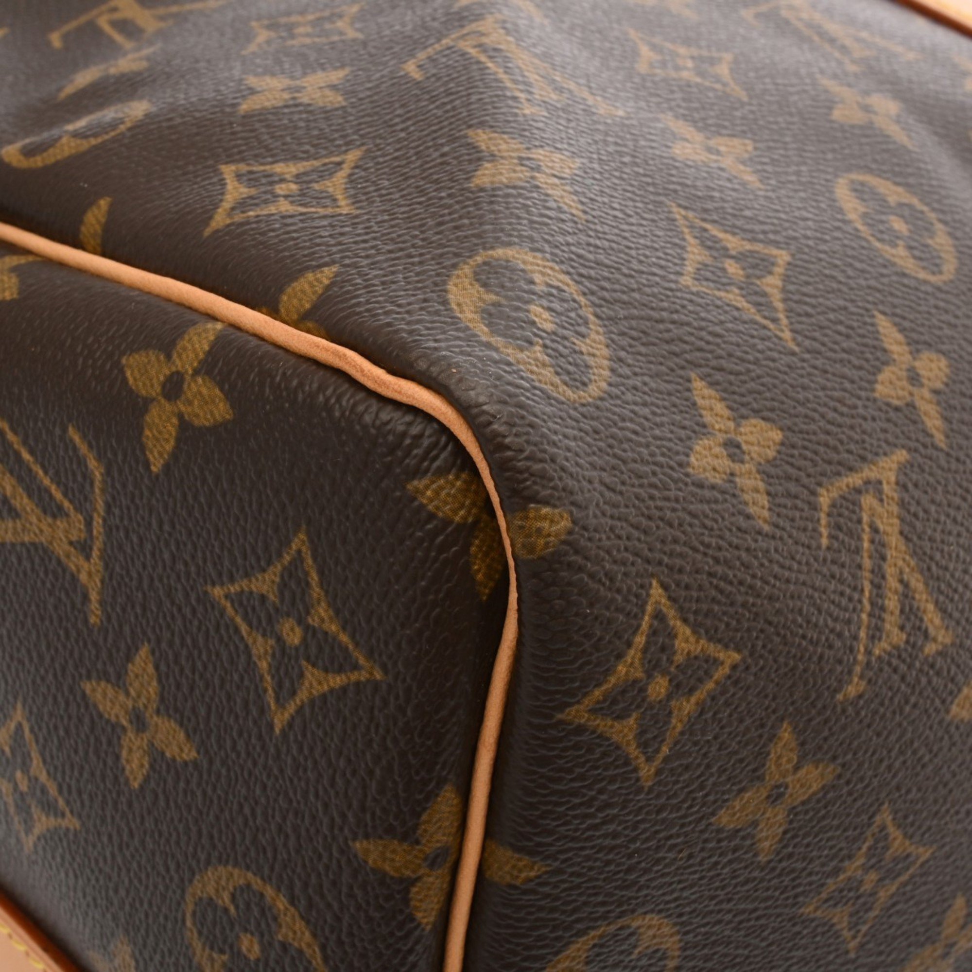 LOUIS VUITTON Louis Vuitton Monogram Keepall Bandouliere 50 Brown M41416 Unisex Canvas Boston Bag