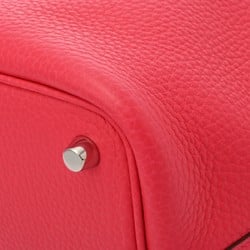 HERMES Picotin Lock PM Rose Extreme A Stamp (around 2017) Women's Taurillon Clemence Handbag