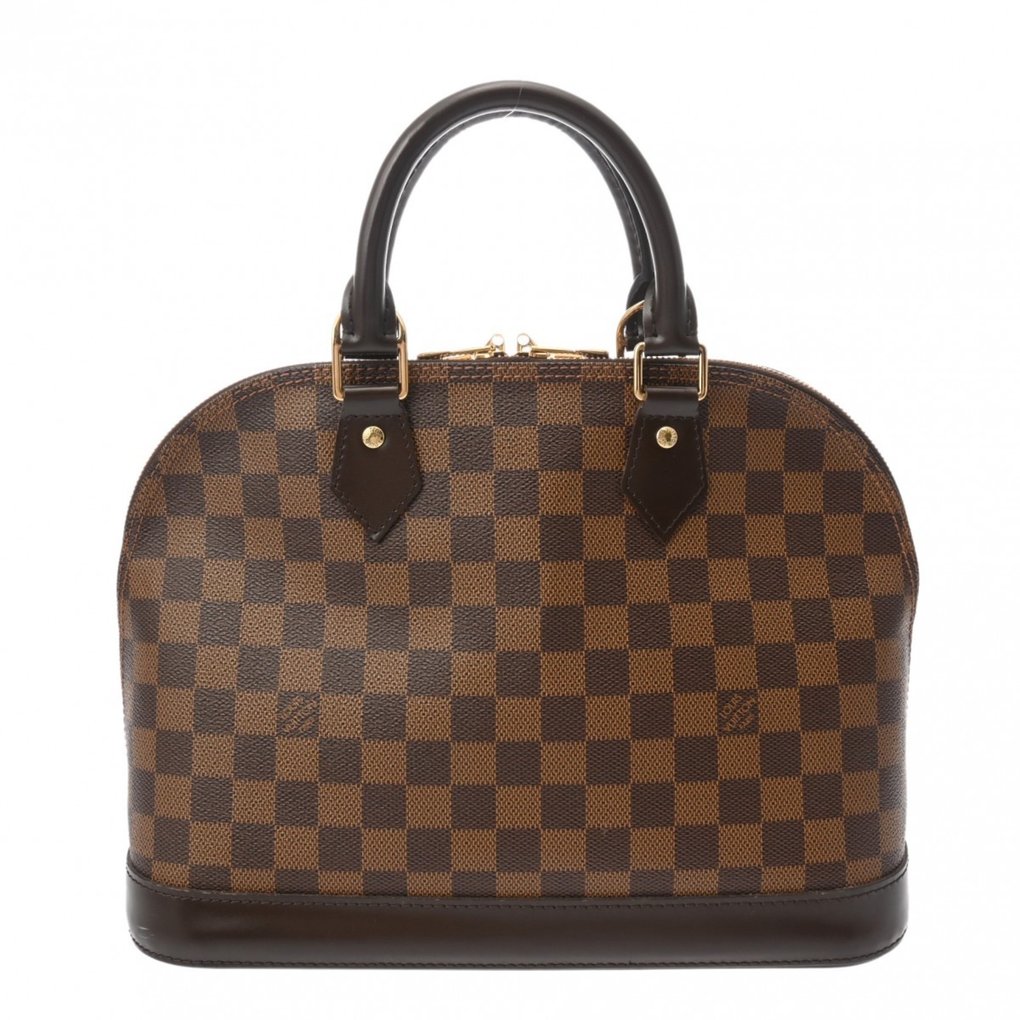 LOUIS VUITTON Damier Alma PM Brown N53151 Women's Canvas Handbag