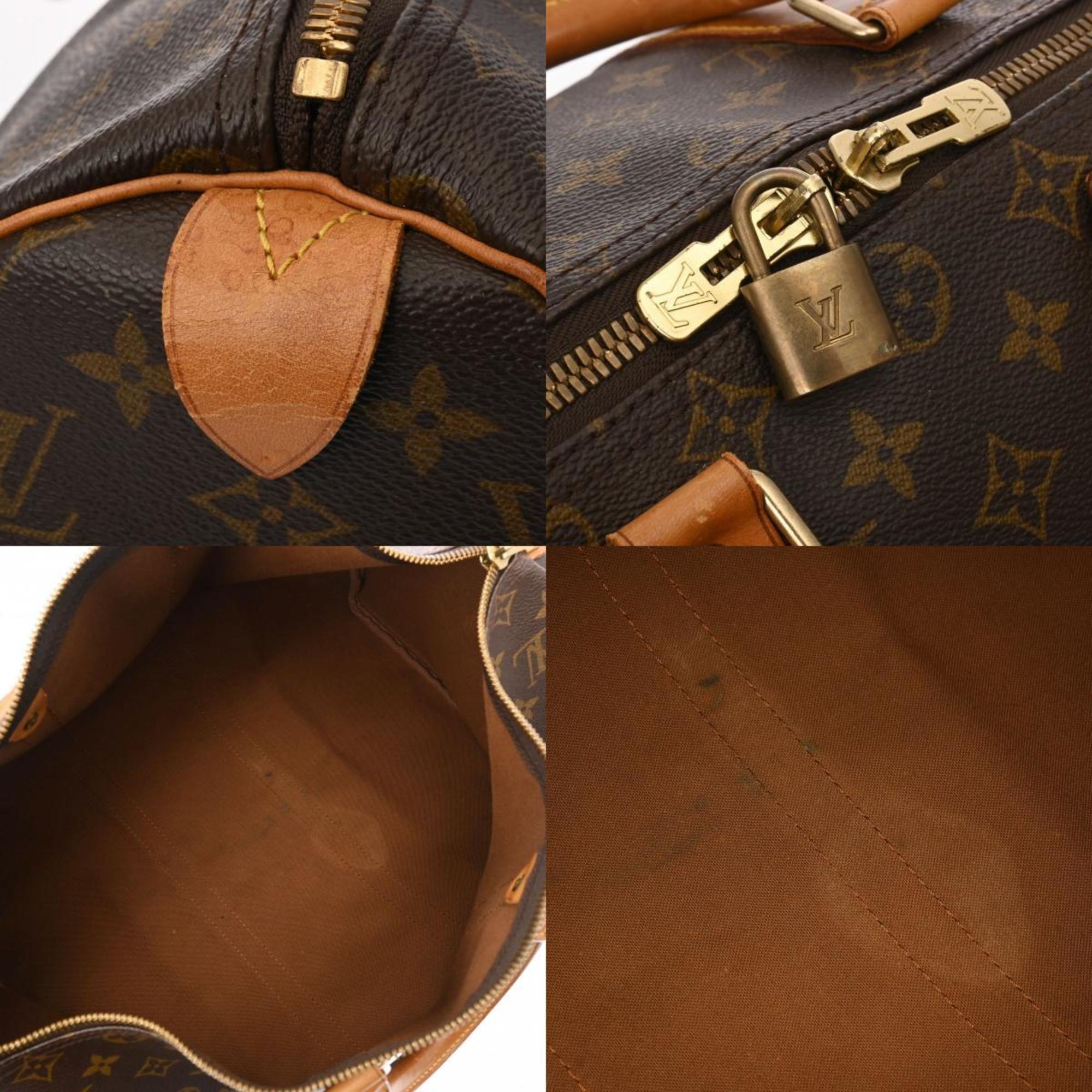 LOUIS VUITTON Louis Vuitton Monogram Keepall 45 Brown M41428 Unisex Canvas Boston Bag