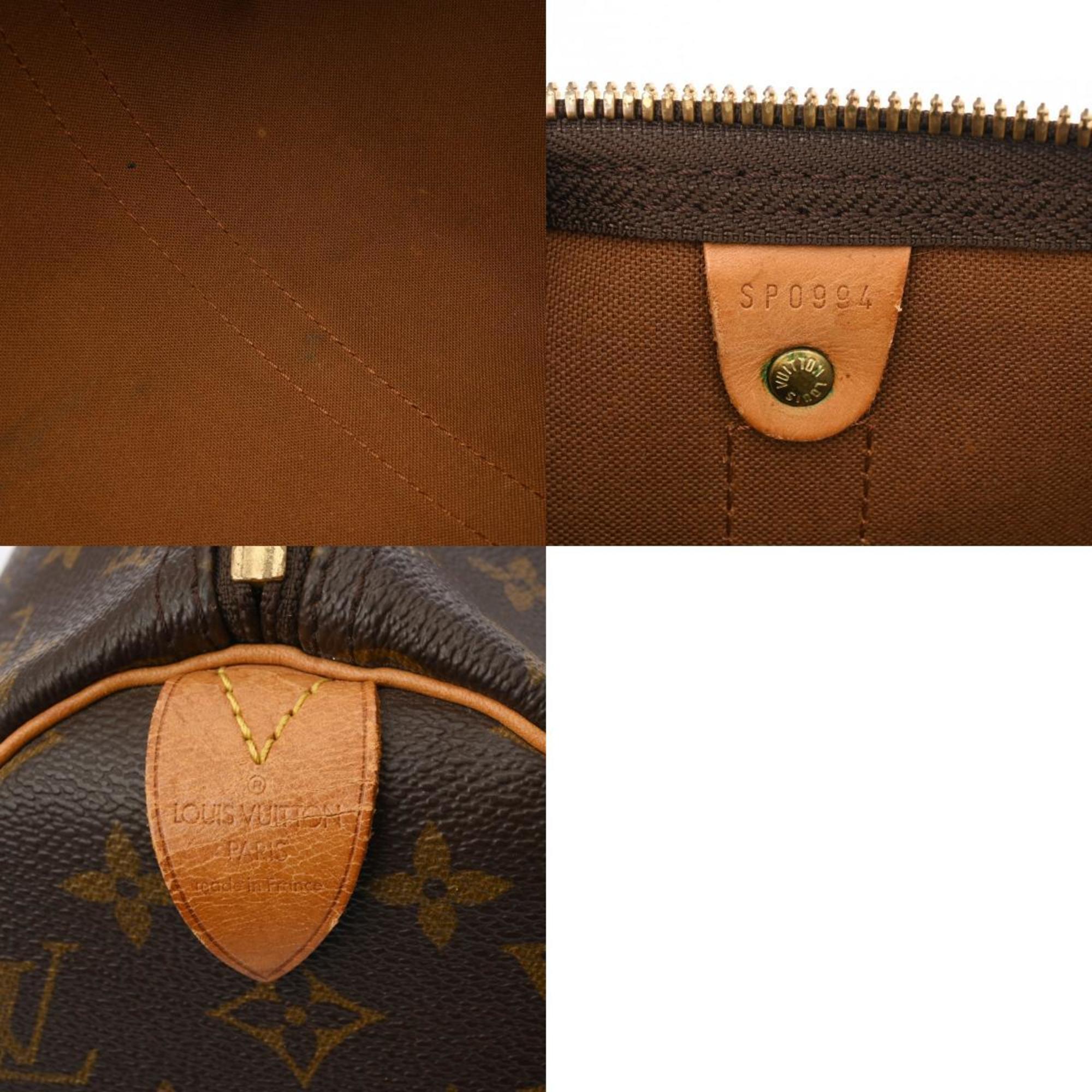 LOUIS VUITTON Louis Vuitton Monogram Keepall 45 Brown M41428 Unisex Canvas Boston Bag