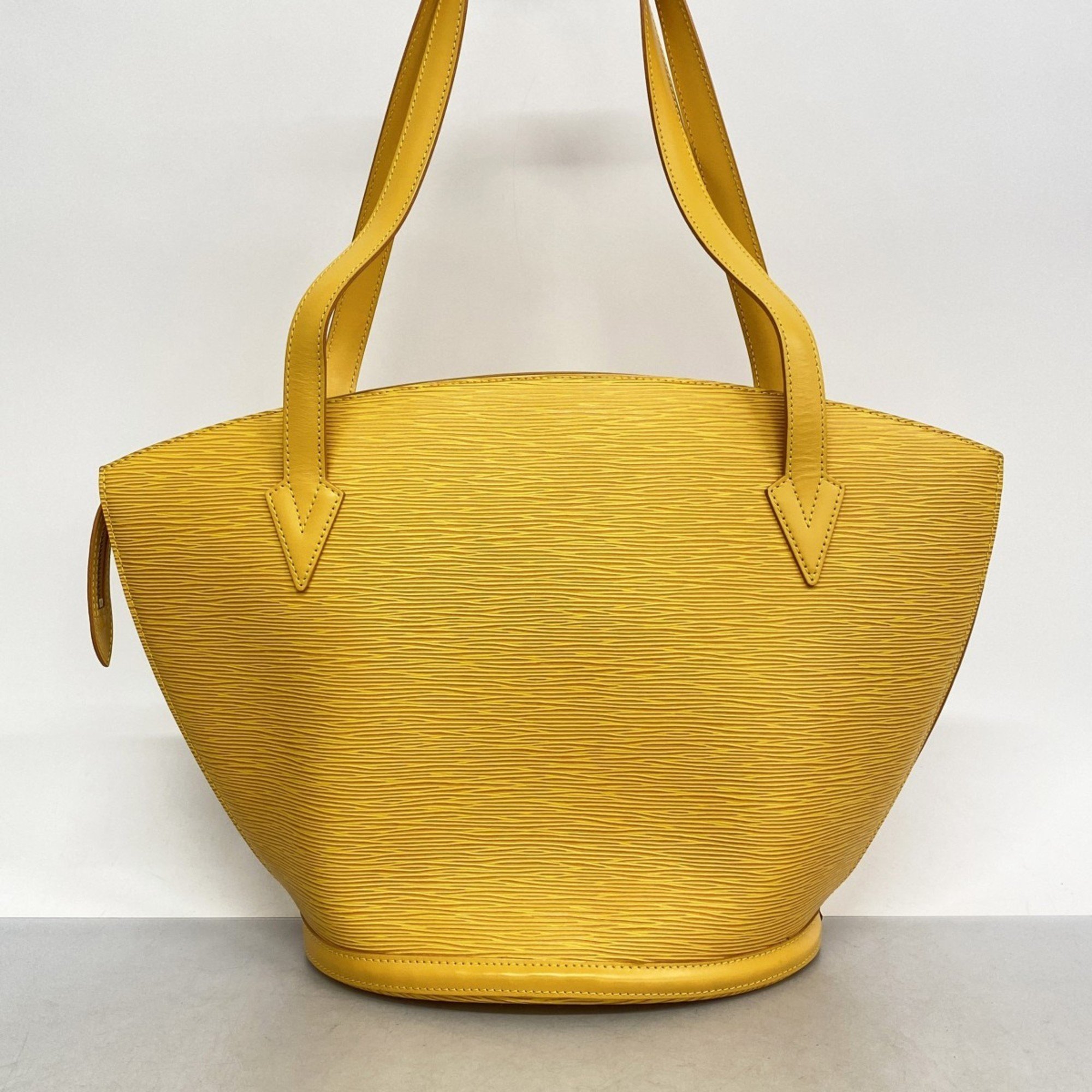 Louis Vuitton Shoulder Bag Epi Saint Jacques M52269 Jaune Ladies