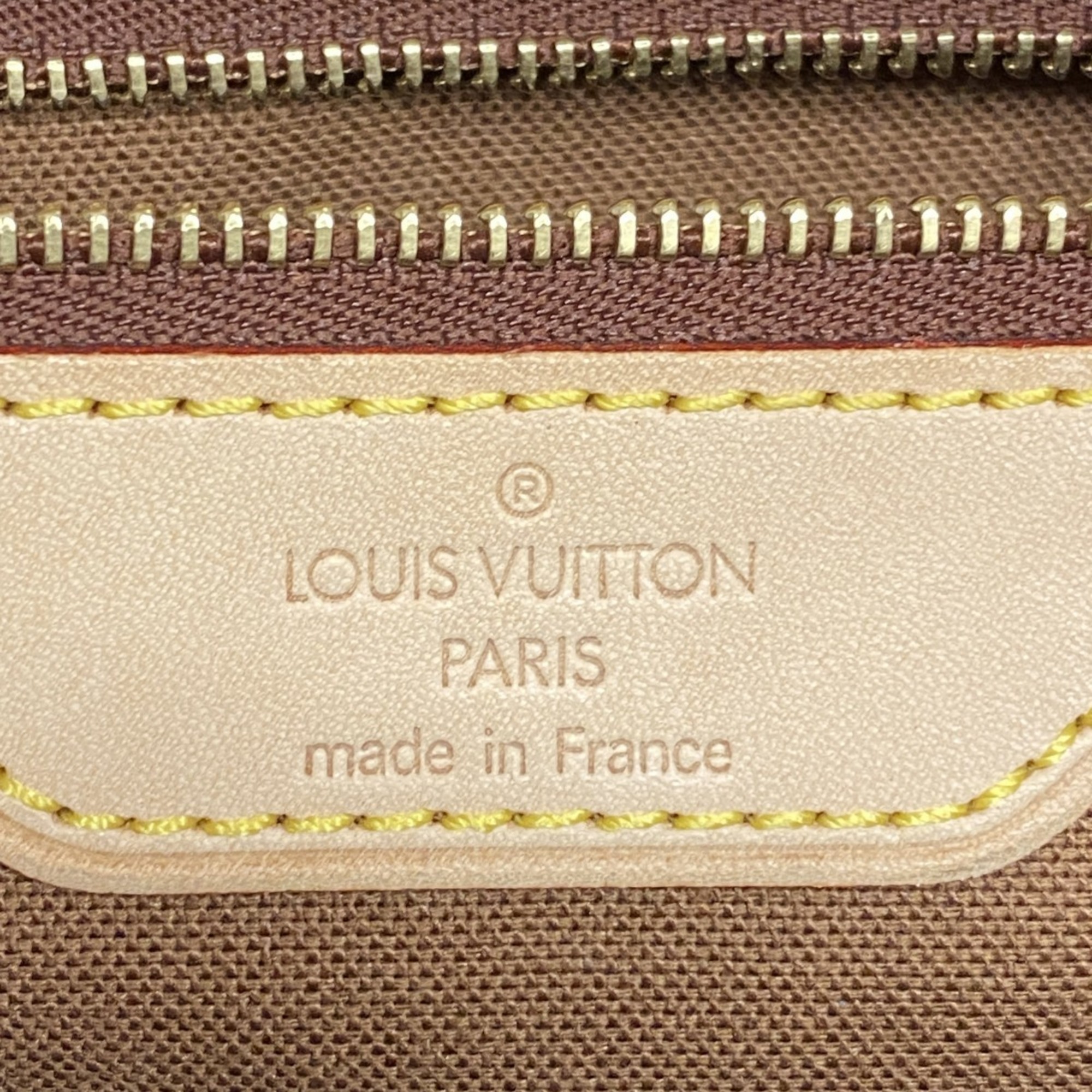 Louis Vuitton Tote Bag Monogram Batignolles Horizontal M51154 Brown Women's