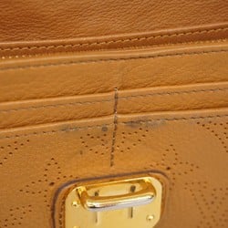 Louis Vuitton Long Wallet Mahina Portefeuille Iris M58140 Caramel Ladies