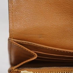 Louis Vuitton Long Wallet Mahina Portefeuille Iris M58140 Caramel Ladies