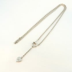 Cartier Necklace Mon Amour 1PD Diamond K18WG White Gold Ladies