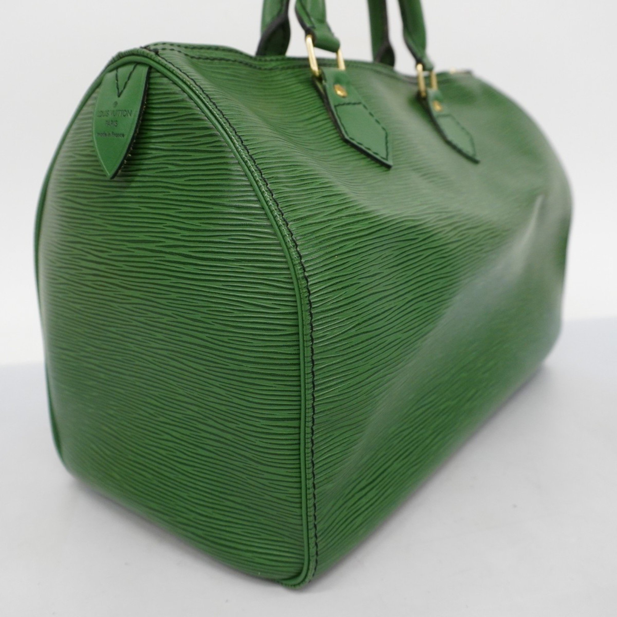 Louis Vuitton Handbag Epi Speedy 30 M43004 Borneo Green Ladies