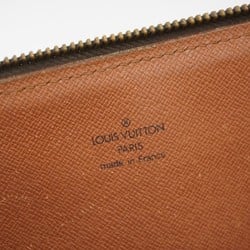 Louis Vuitton Clutch Bag Monogram Poche Document M53456 Brown Men's