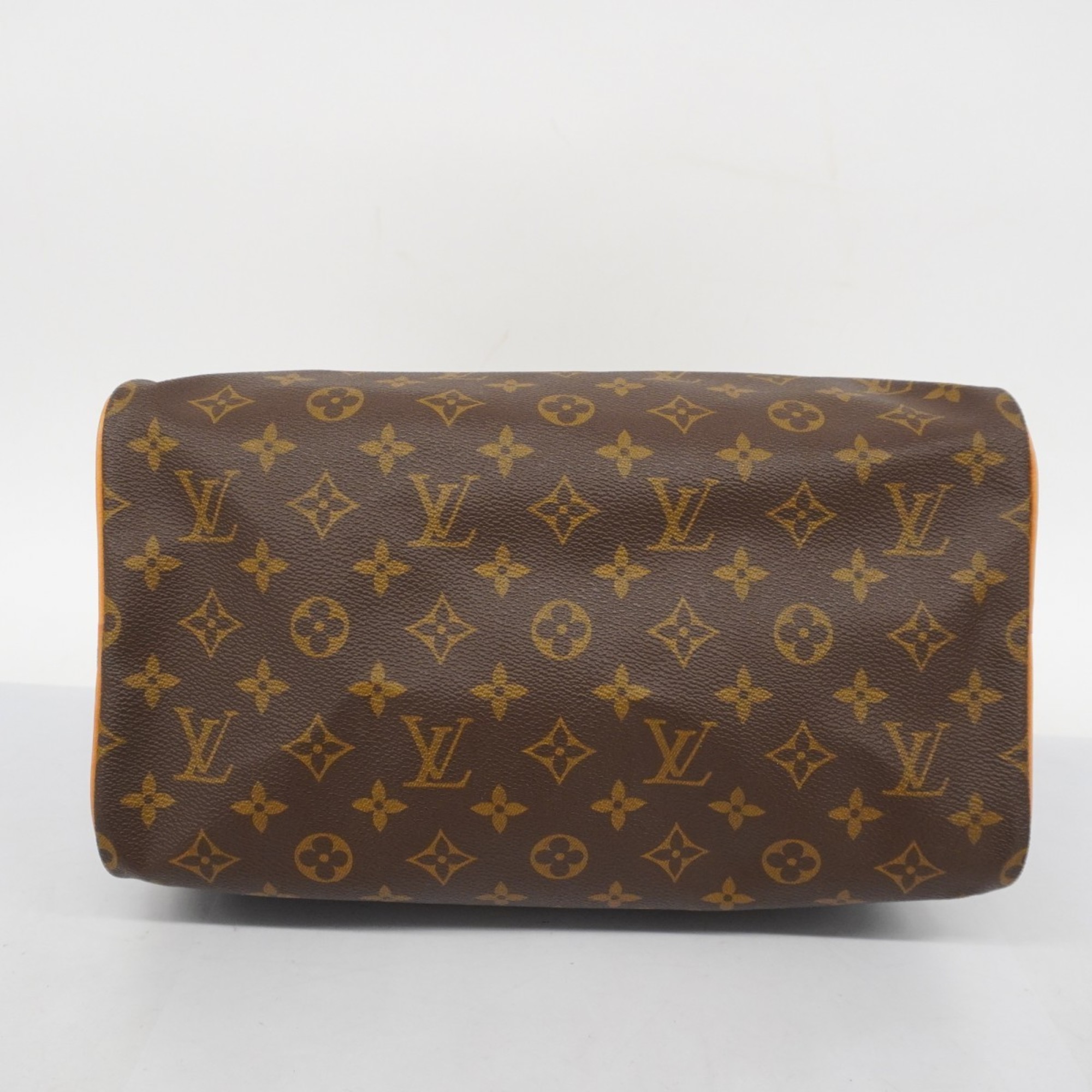 Louis Vuitton Handbag Monogram Speedy 30 M41108 Brown Ladies