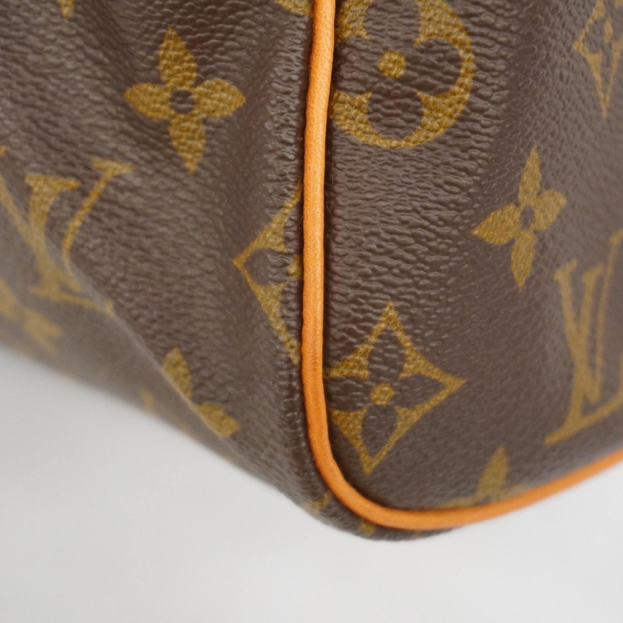 Louis Vuitton Handbag Monogram Speedy 30 M41108 Brown Ladies