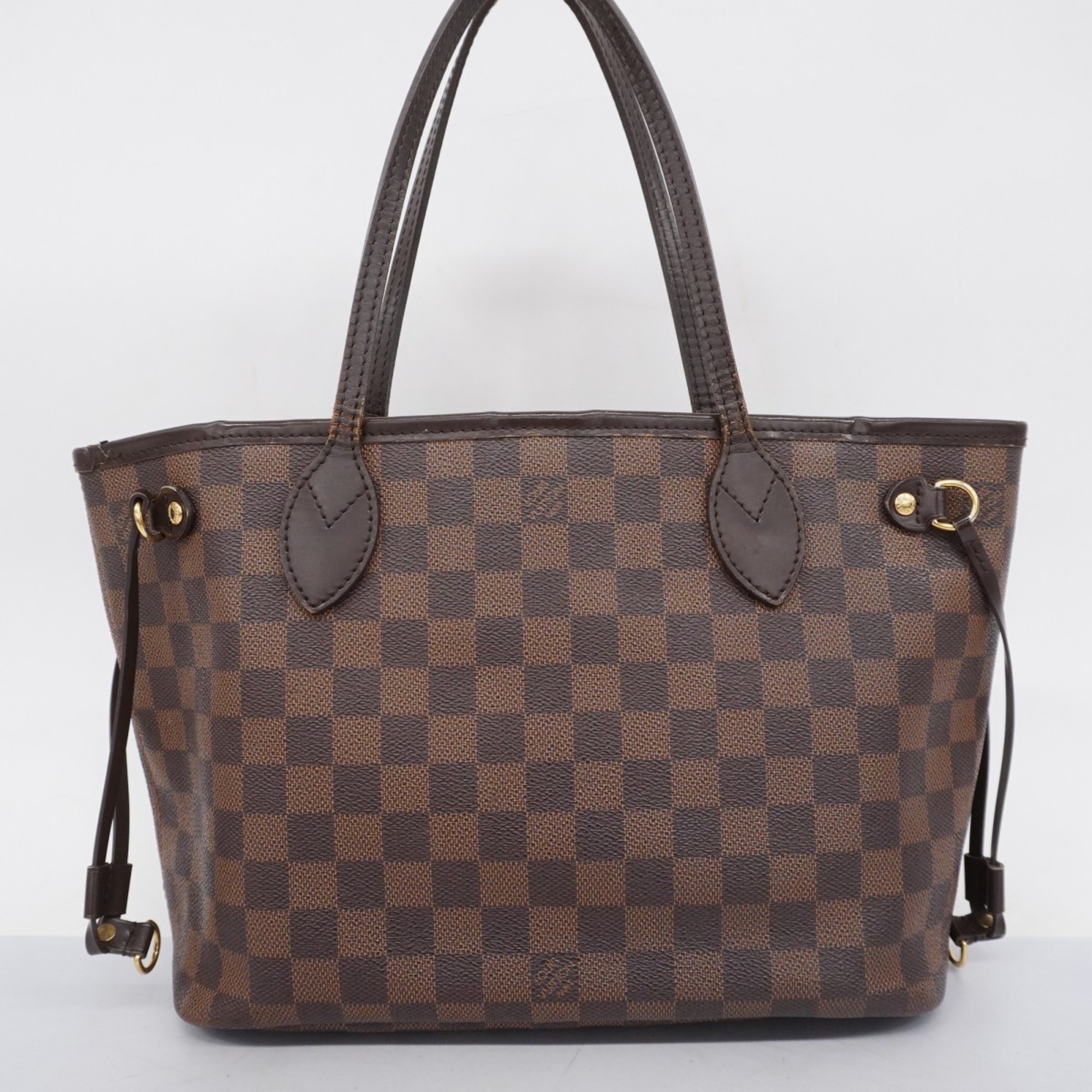 Louis Vuitton Tote Bag Damier Neverfull PM N51109 Ebene Women's