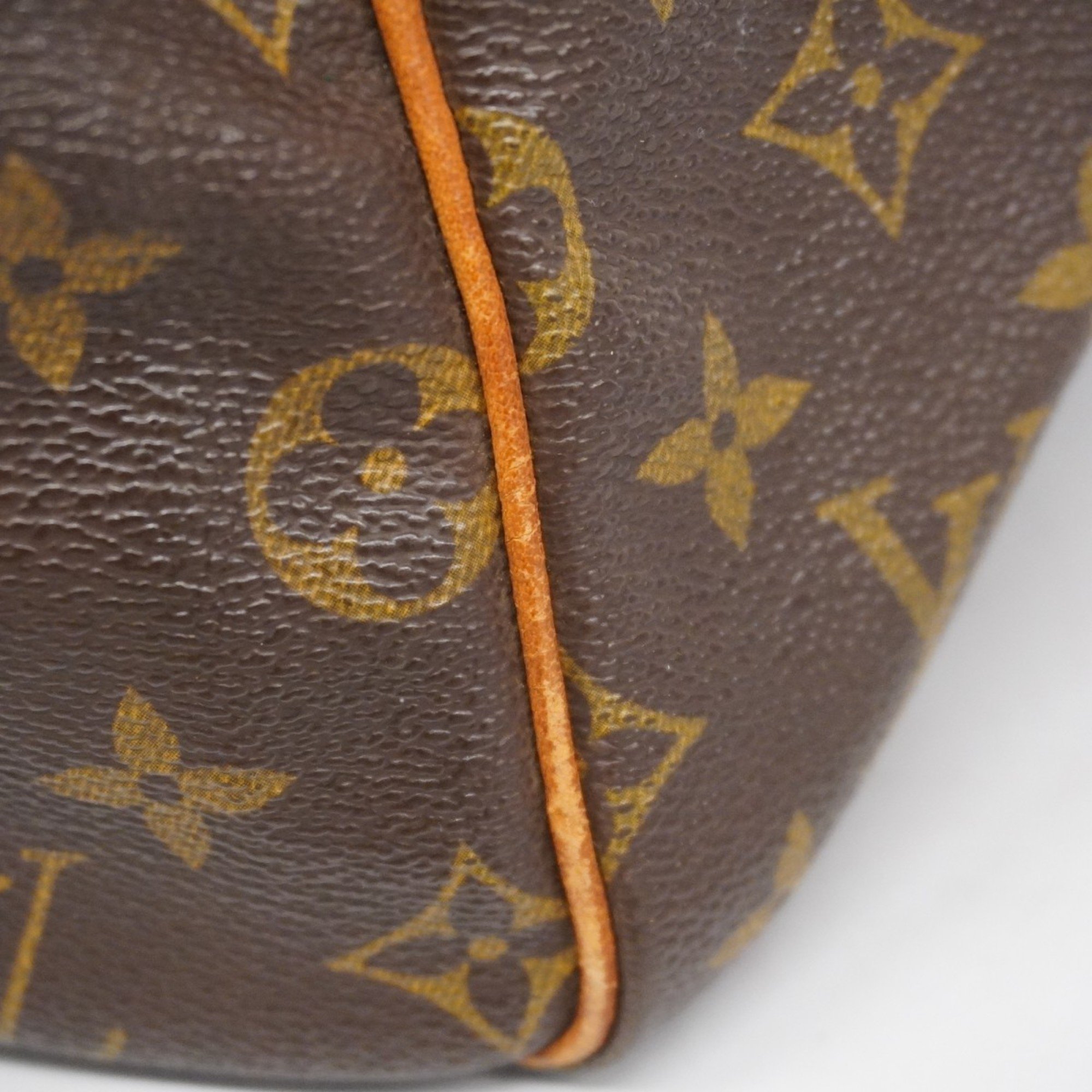 Louis Vuitton Handbag Monogram Speedy 30 M41108 Brown Ladies