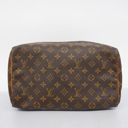 Louis Vuitton Handbag Monogram Speedy 30 M41108 Brown Ladies