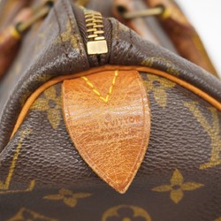 Louis Vuitton Handbag Monogram Speedy 30 M41108 Brown Ladies