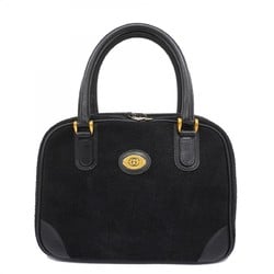 Gucci handbag 000 39 0030 suede black ladies