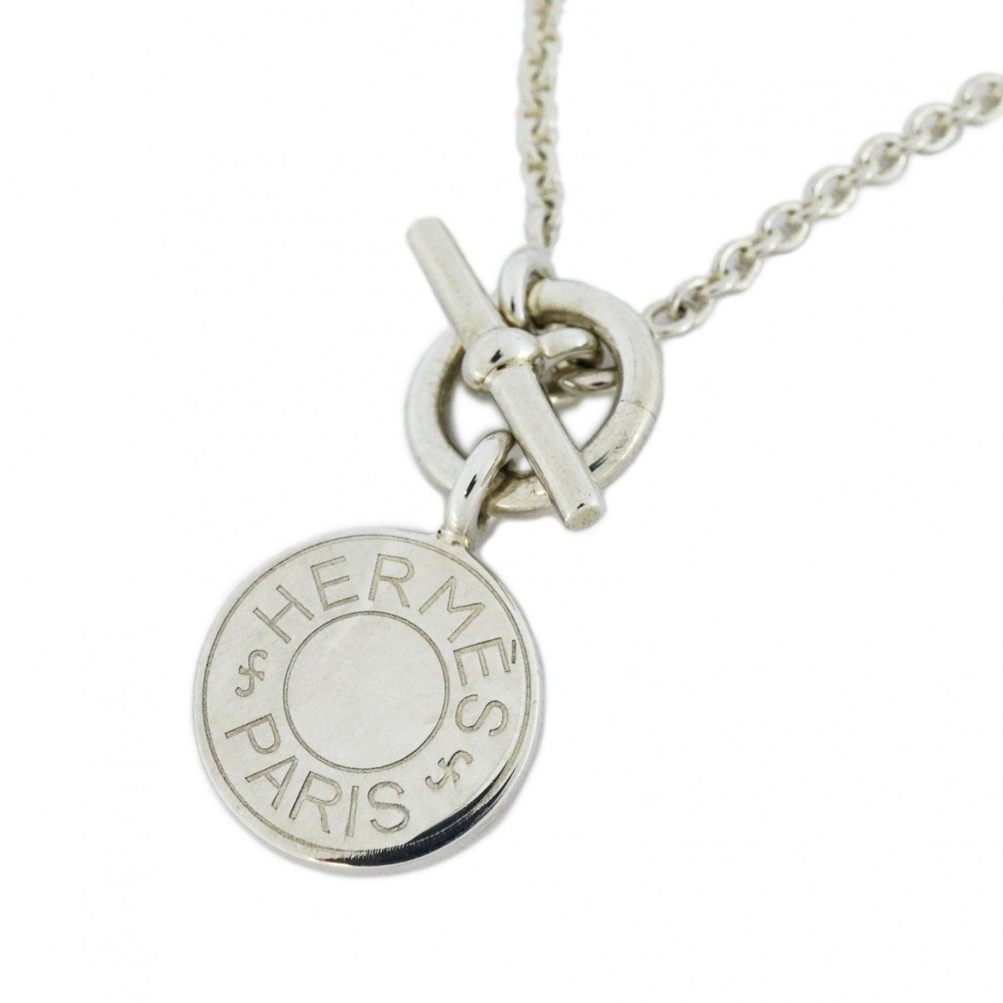 Hermes Necklace Serie Silver 925 Women's