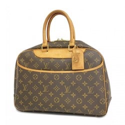 Louis Vuitton Handbag Monogram Deauville M47270 Brown Ladies