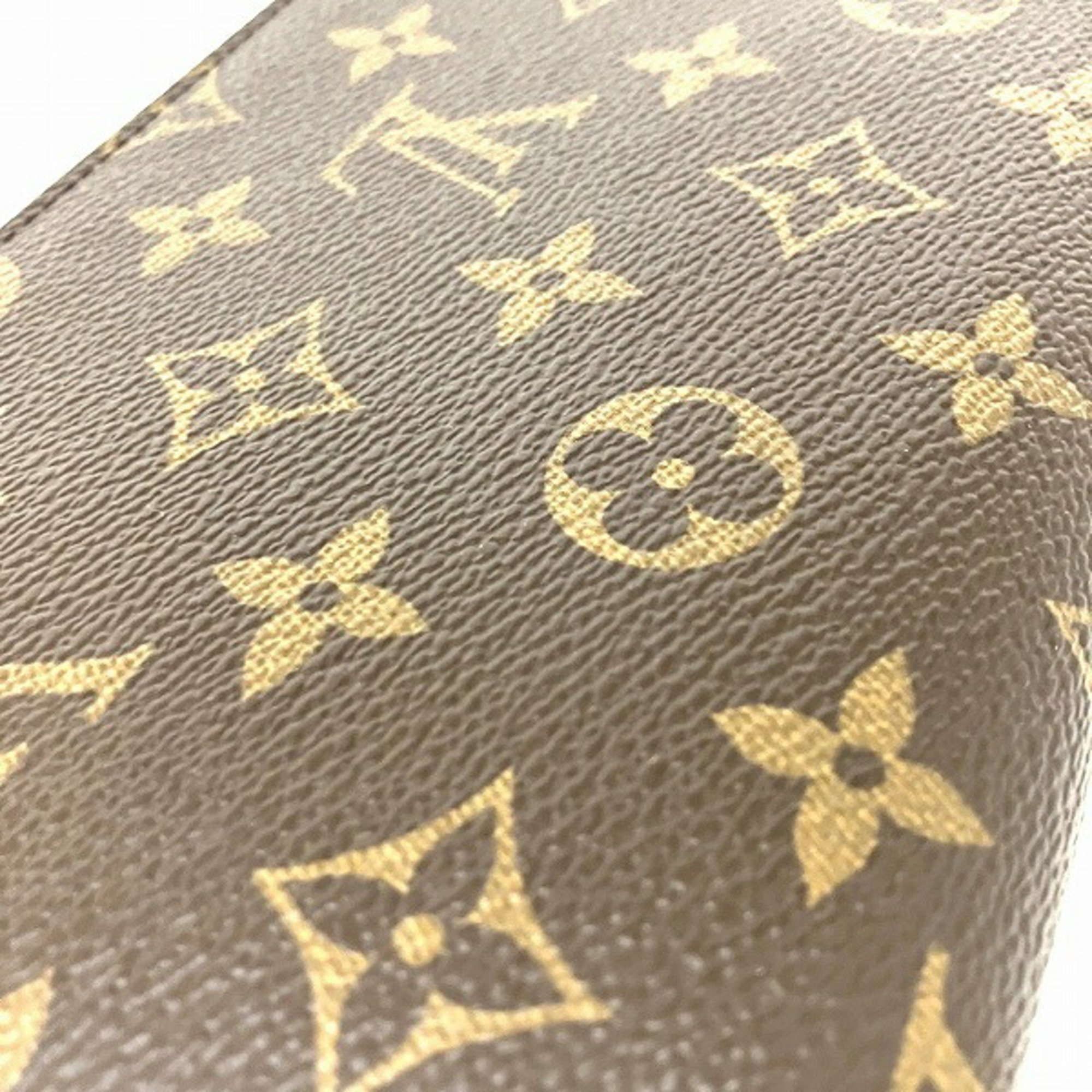 Louis Vuitton Monogram Zippy Organizer M62581 Round Wallet Long Men's Women's