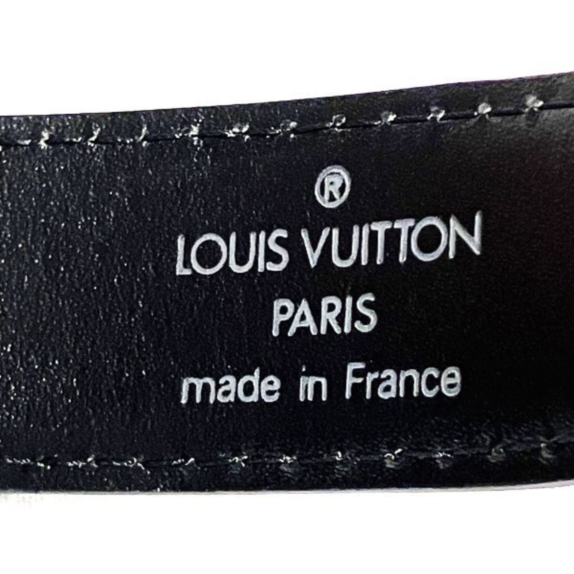 Louis Vuitton Epi Santur Classic M6832 Gold Color Buckle Accessory Belt Women's